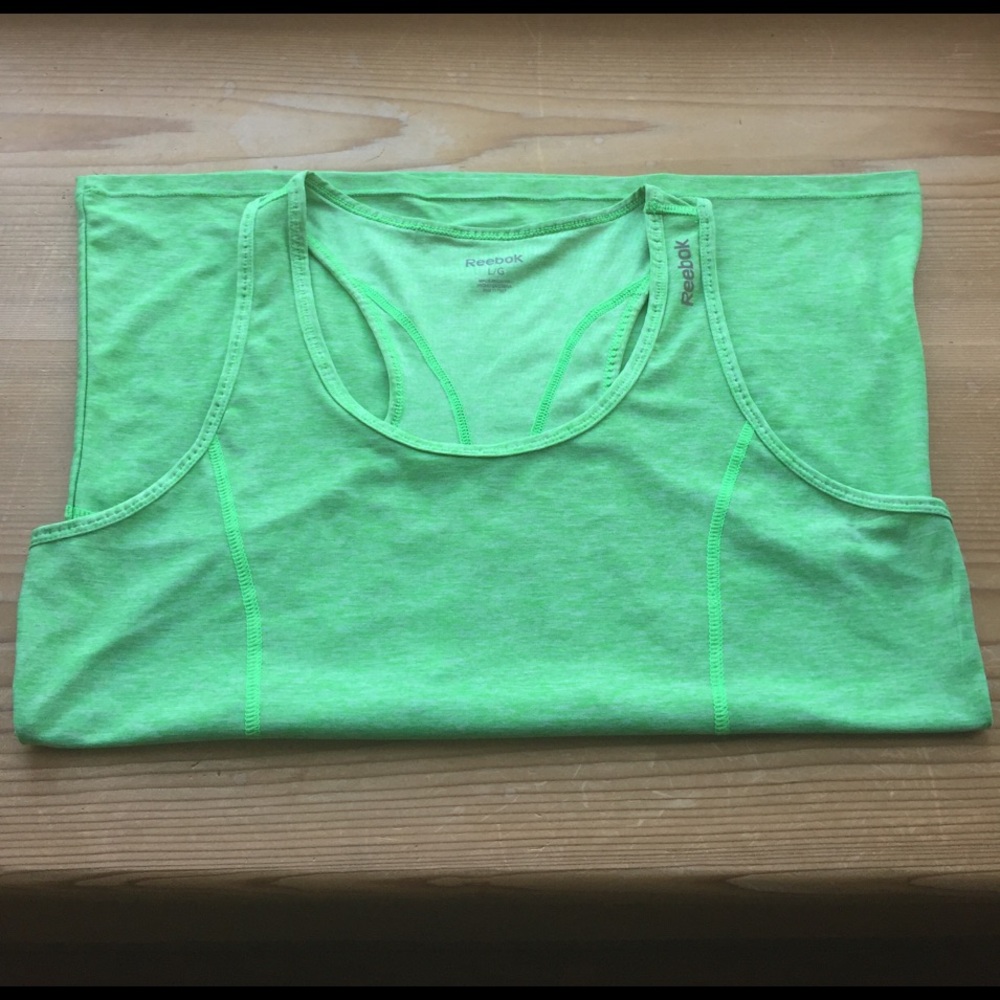 Reebok athletic racerback tank size Large new without tags